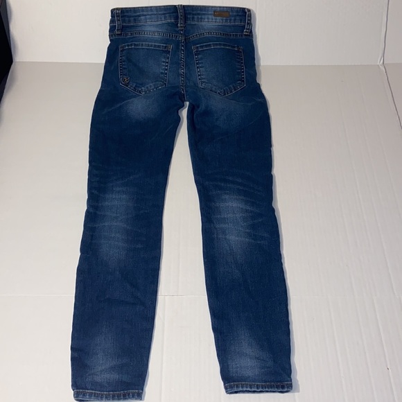 Kut From The Kloth Women’s Size 2 S Toothpick Skinny Distressed Denim Blue Jeans - Picture 2 of 9